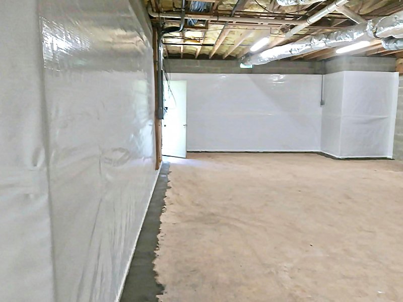 basement vapor barrier 2